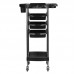 Hairdressing Trolley GABBIANO FX11-A Black